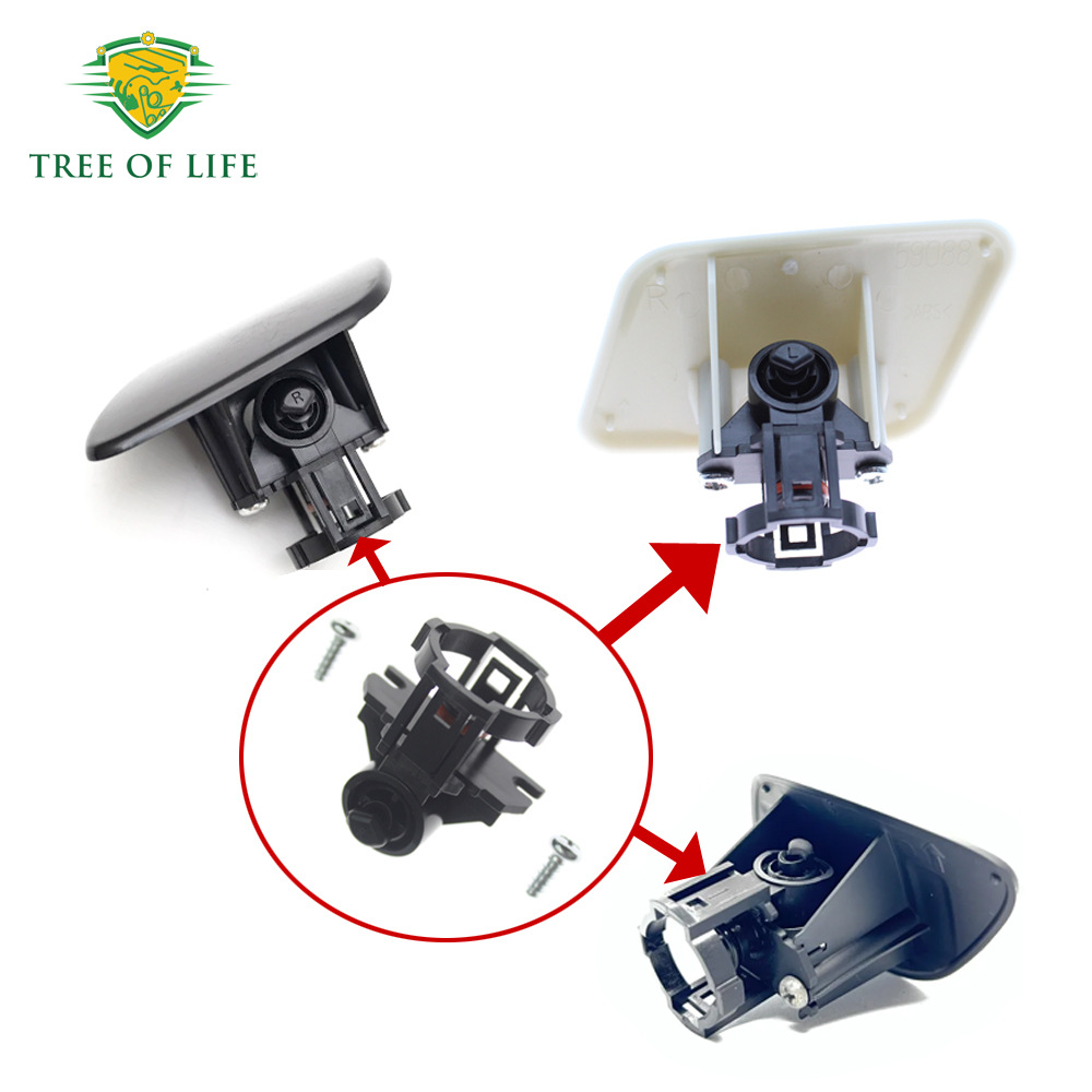Adaptador de soporte para el limpiador de faro Honda Suzuki Lexus Boquilla de cubierta conector