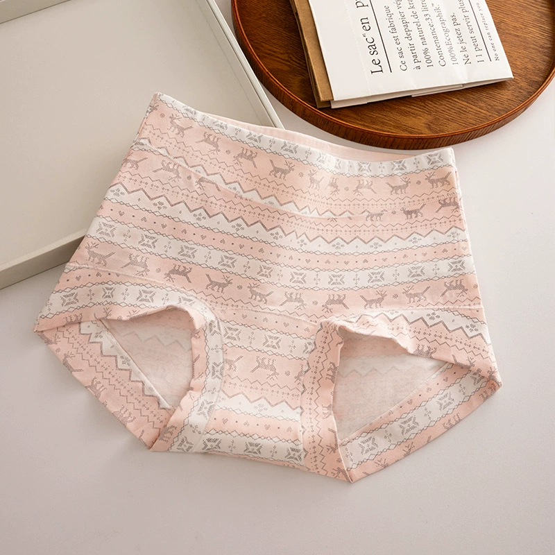 [Подарок с Fair Isle] 2026 новая женская нижнее белье из чистого хлопка 10A антибактериальное расширенный промежности боксеры-трусы