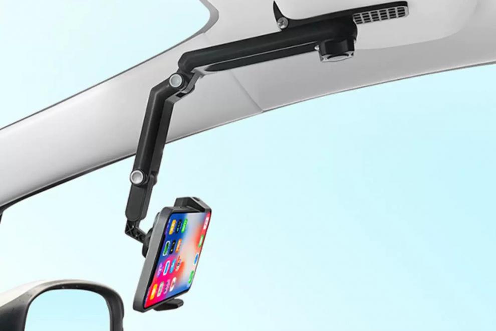 Brand New Car Phone Holder, Car Sun Visor Navigation Mount, Lazy Bracket, Fixed Stand for In-Car Shooting