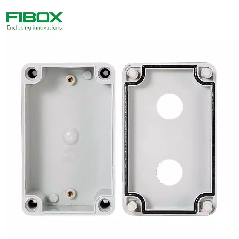 FIBOX菲宝斯塑料密封箱PICCOLO系列按钮端子防水盒户外防护罩外壳
