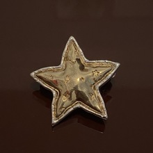厂家直销复古五角星胸针饰品批发帽徽金属星星肩章装饰徽章别针女
