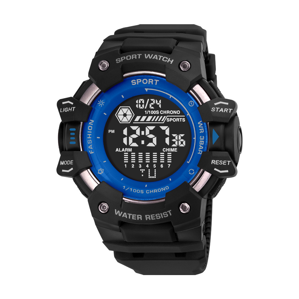 Tendencia al aire libre nocturna relojes electrónicos de movimiento alarma multifuncional estudiantes adolescentes relojes electrónicos al por mayor
