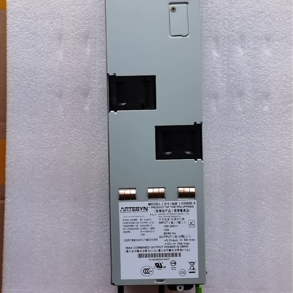 Серверный блок питания ARTESYN мощностью 850 Вт Модуль питания DS850-3 универсальный блок питания Emerson мощностью 850 Вт