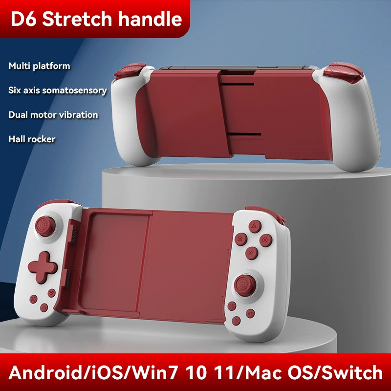Стретч-гейм-подключение IOS Android мобильная игра напрямую к Switch шестиосевой Холла трекер беспроводной Bluetooth контроллер