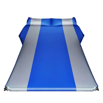 Vehicle-mounted inflatable bed: Folding Car Sleeping Mat, Double
