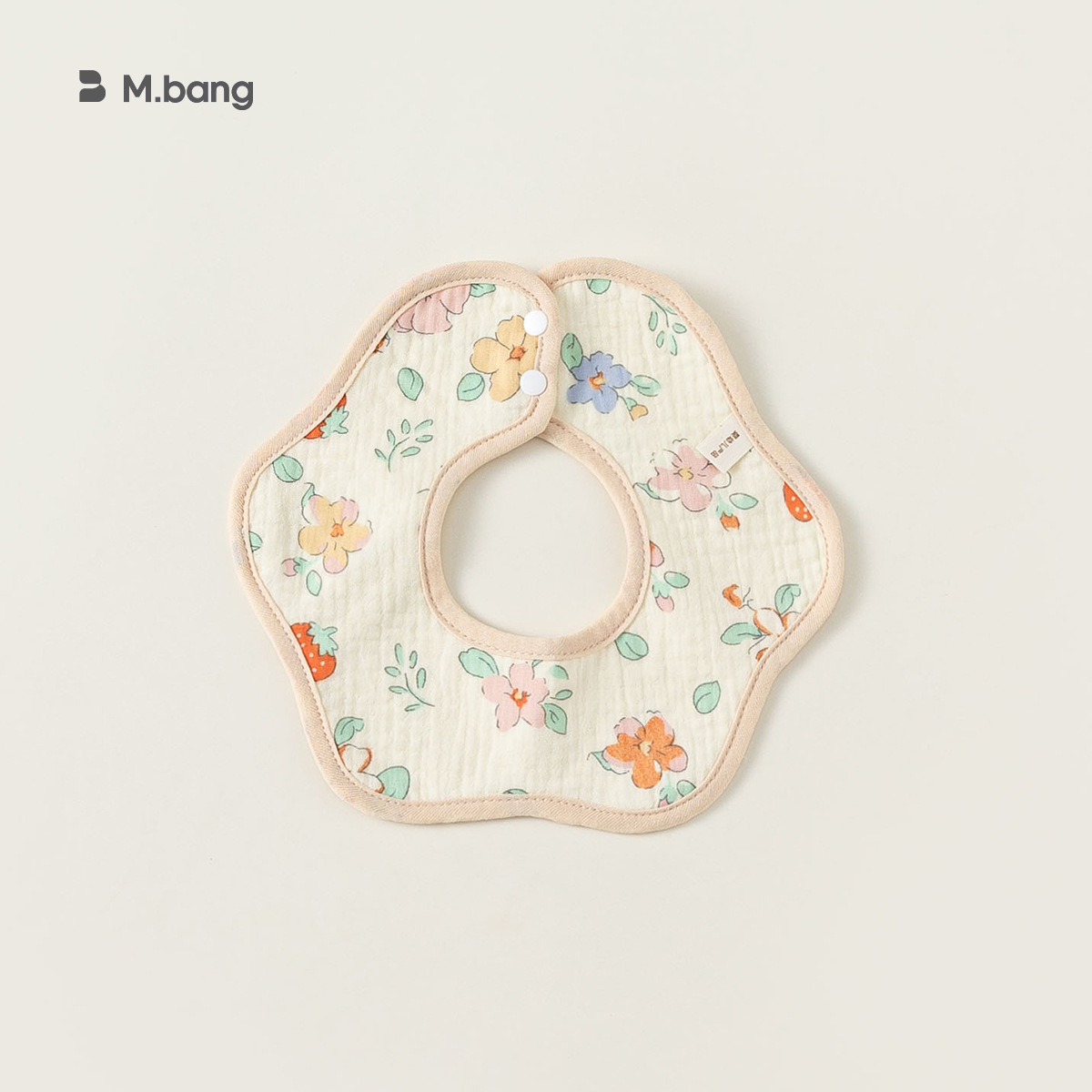 Babycity Toalla de saliva para niños Babero de pétalos de bebé Babero impermeable para recién nacidos PS24019