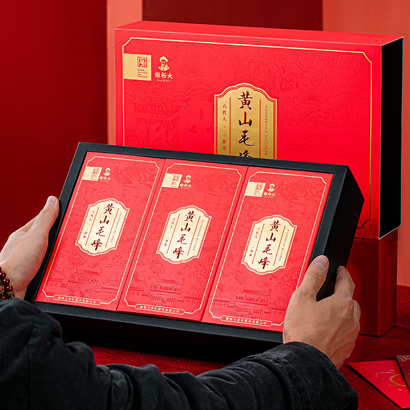 2026 New Tea Xieyuda Huangshan Maofeng Green Tea High-End Gift Box 270g Factory Wholesale Gift for Elders 2026 New Tea Xieyuda Huangshan Maofeng Green Tea High-End Gift Box 270g Factory Wholesale Gift for Elders
