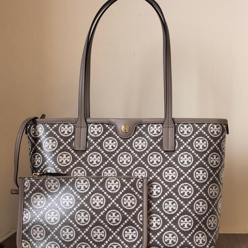 Tb Women's Bag with Monogram Zipper Tote Bag, Mother-Daughter Bag, Tmonogram Shopping Bag, Shoulder Bag, Handbag, Mommy Bag Tb Women's Bag with Monogram Zipper Tote Bag, Mother-Daughter Bag, Tmonogram Shopping Bag, Shoulder Bag, Handbag, Mommy Bag