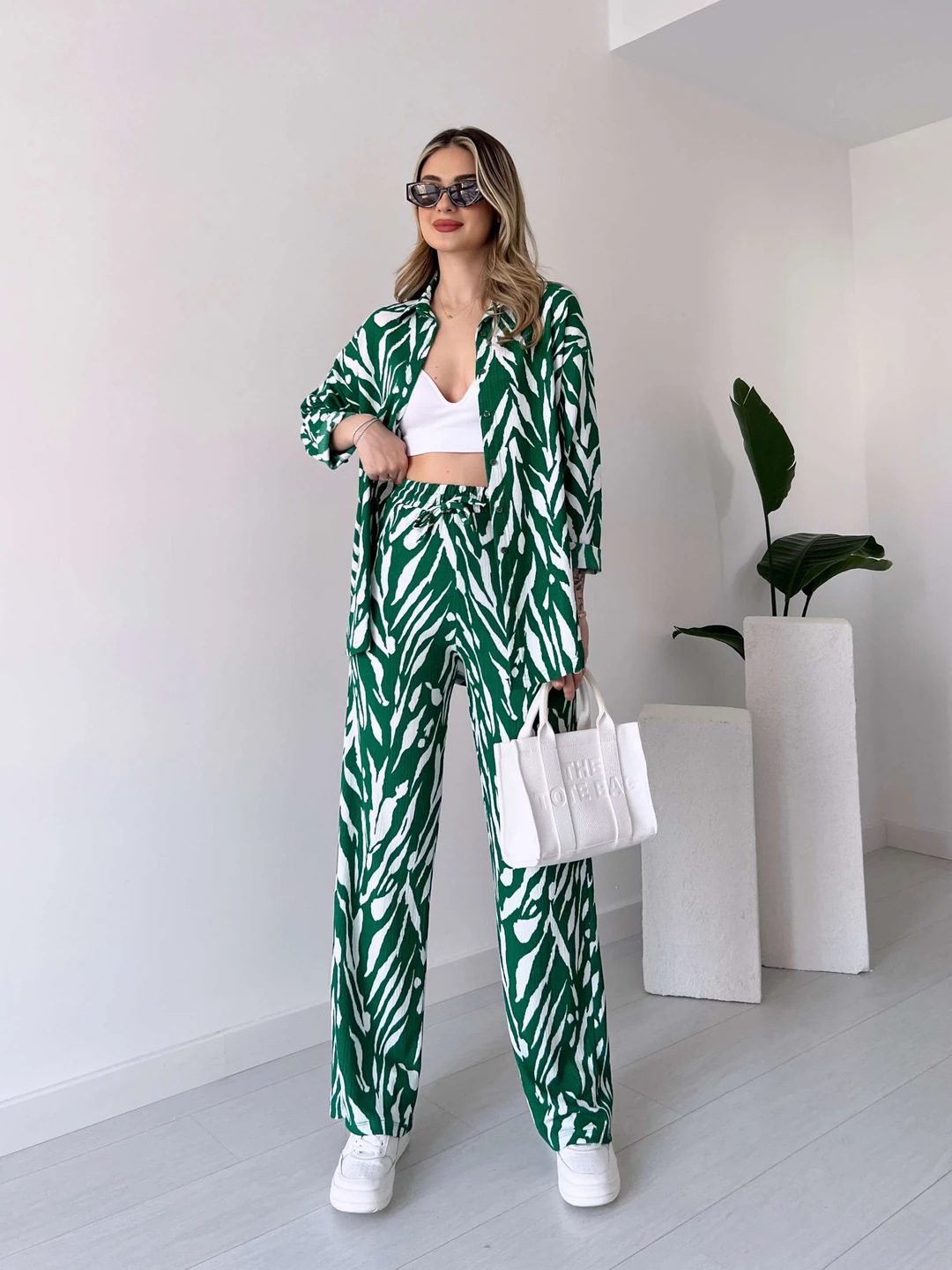 Suit Women Casual Women Loose Long Sleeved Trousers Women Two Piece Suit Spring