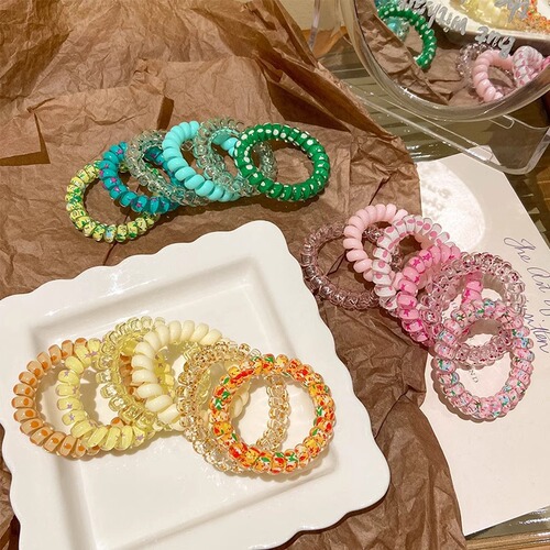Phone loop hair tie with high elasticity, non-irritating hair, Instagram-style fresh and versatile, high-end feel