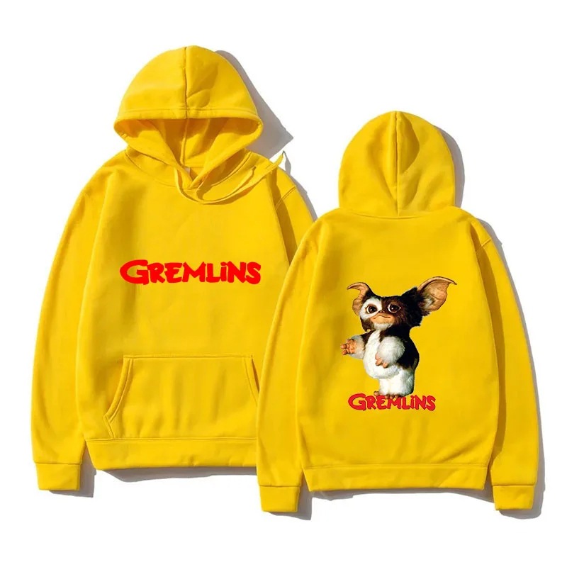 2025 sudadera para hombre Gremlins gadgets sudadera con estampado kawaii algodón nueva ropa casual para hombre casual