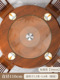 Diameter 110cm [thickened tempered explosion-proof] aluminum alloy base