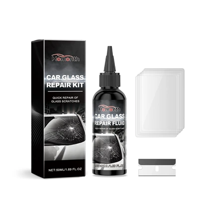 Window Maintenance Kit: Auto glass repair liquid