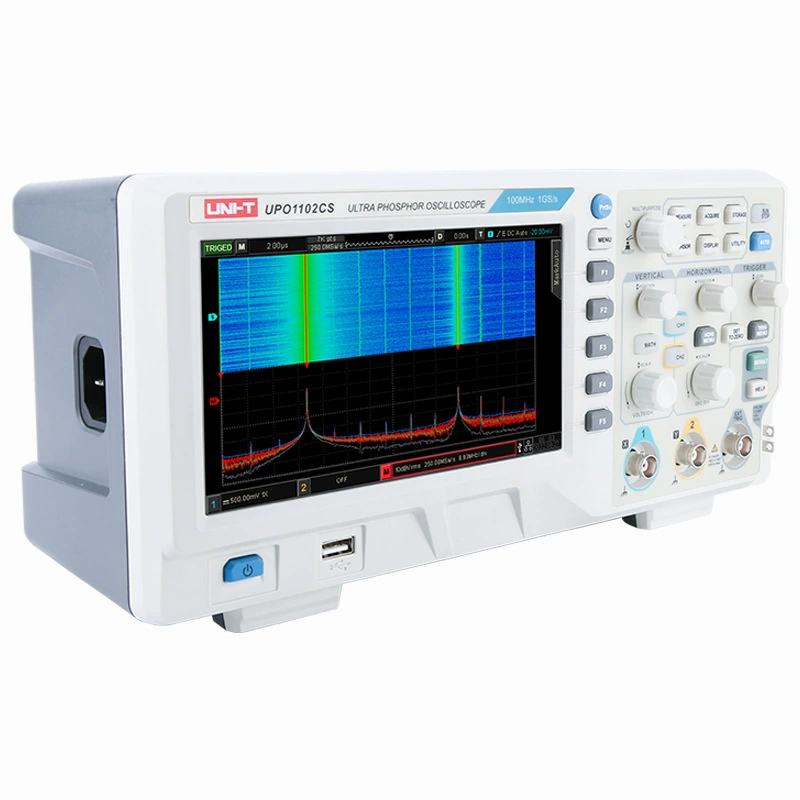 Цифровой люминесцентный осциллограф Uliide UPO1102CS — быстрое сбор данных / высокая скорость захвата сигналов