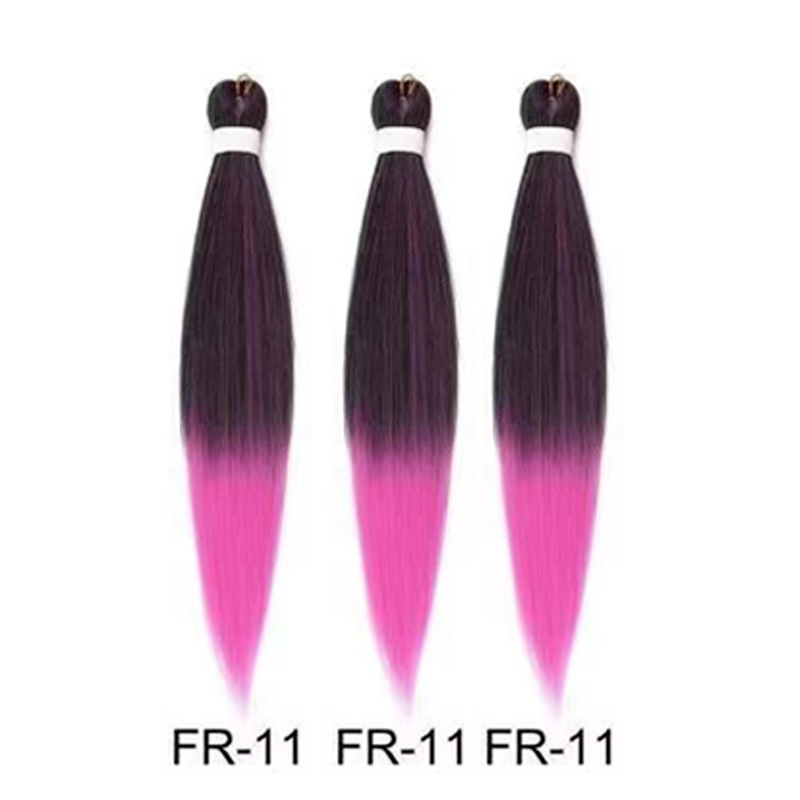 1B/Pink (trenza grande de tres piezas)