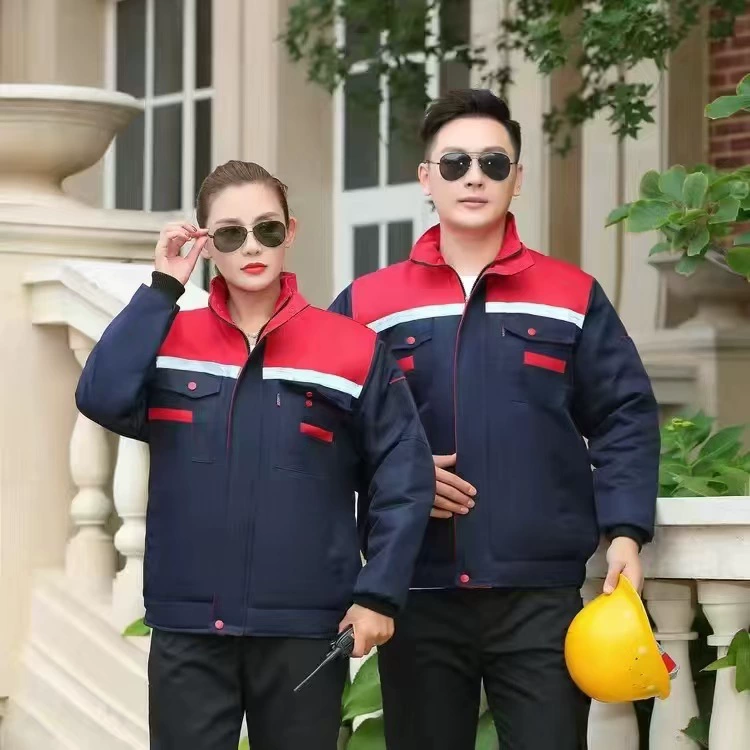 Зимняя рабочая одежда хлопчатобумажная одежда для мужчин и женщин утолщена от холода и тепла