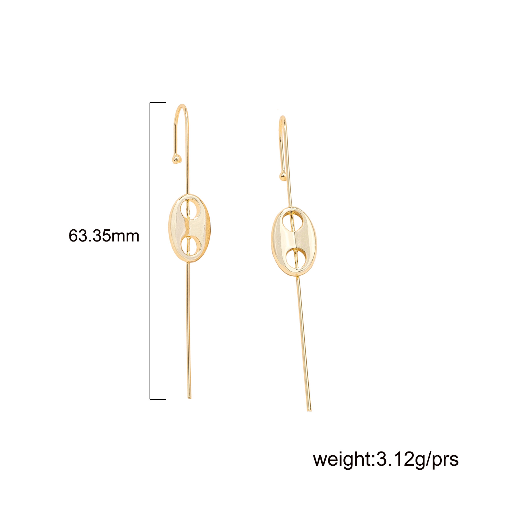 Simple Fashion Ear Clips display picture 1