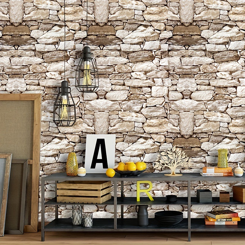 Self-adhesive 3d Brick Effect Wall Stickers For Modern Interiors_voghion.com