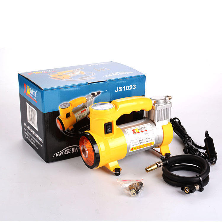 Portable Air Compressor Car Tire Inflator with Led Light Heavy-Duty Pump Car Tire Inflator Portable Air Compressor Car Tire Inflator with Led Light Heavy-Duty Pump Car Tire Inflator