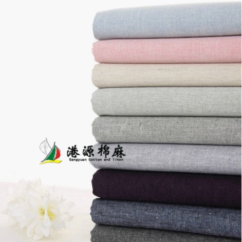 色织麻布 青年布棉麻混纺 衬衫 亚麻 粗麻黄麻 胚布各种