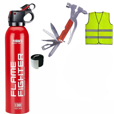annual inspection, Vehicle fire extinguisher - water-based-fire-extinguisher-safety-hammer-collection-of-products-to-send-reflective-clothing