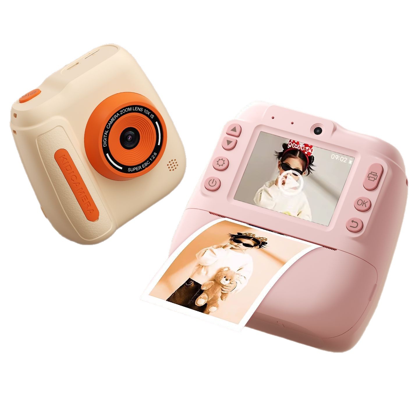 La nueva cámara infantil Lei Rapid Printing 2026 puede imprimir fotos en color y sacar fotos automáticamente directamente