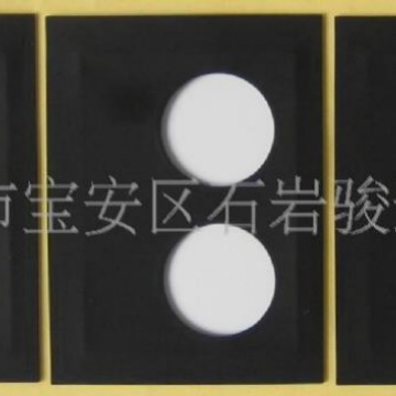 古川黑白单面胶FT23BW，30um, 哑黑，PET黑白胶，30um黑白单面胶