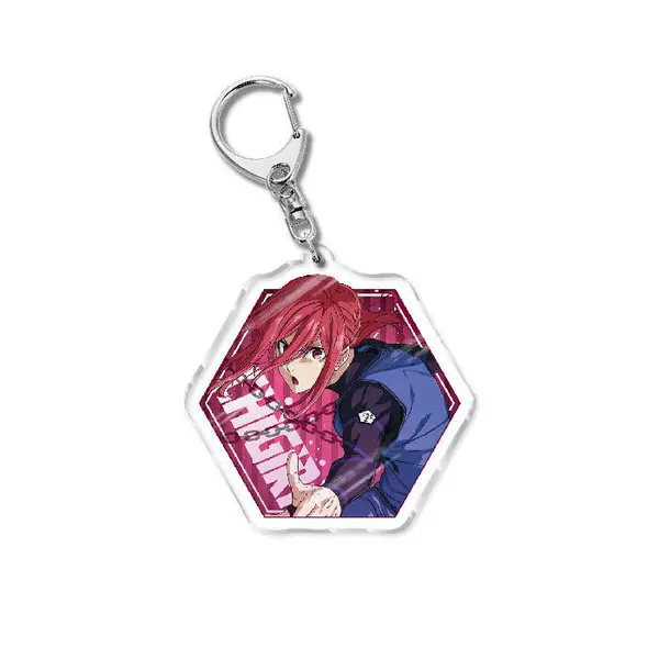 Blue keychain