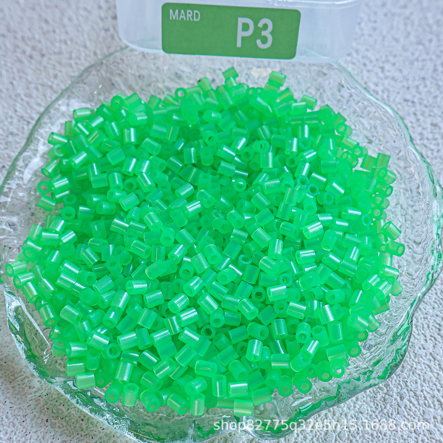 Recarga de Cuentas de Fusión DIY 250g de Plástico PE