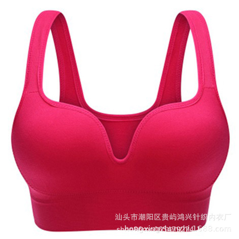 シームレス3dブラジャー無鋼輪防振運動集ヨガ無痕ベスト下着睡眠美背包胸女|undefined