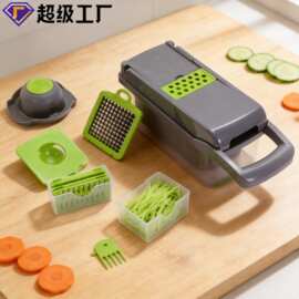 厨房工具多功能切菜器套装手动切片器切丝器擦丝器刨丝器厂家批发