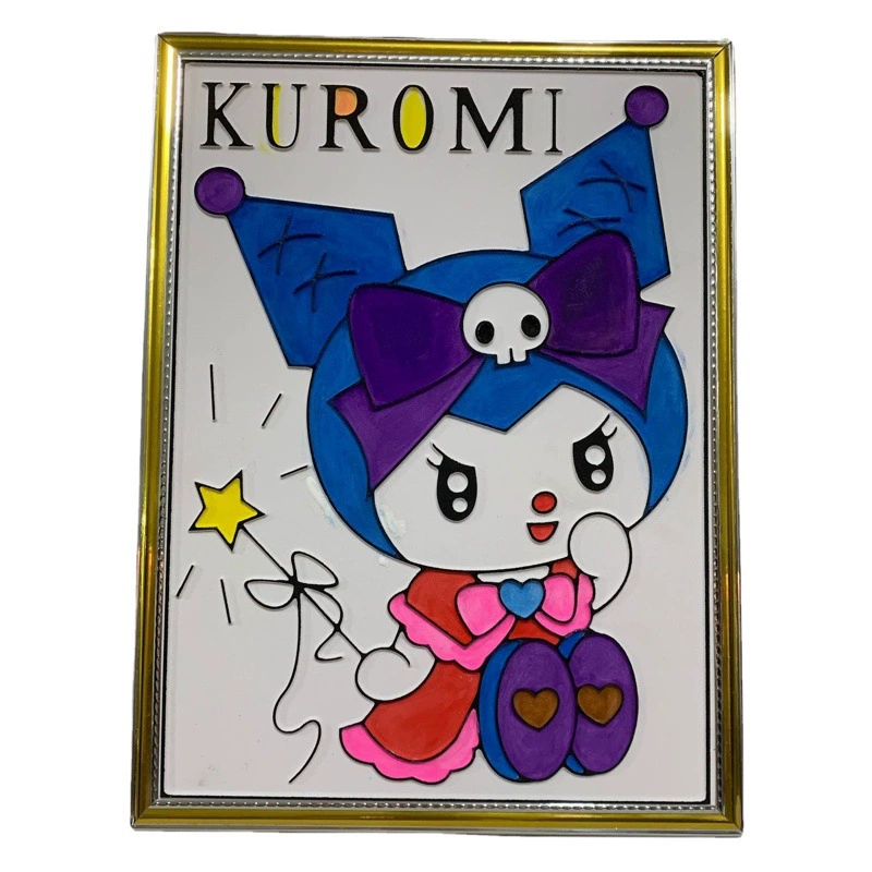 Новый киоск вогнуто-выпуклая доска для рисования оптом kulomi ручной работы DIY Детская граффити живопись заполнение квадратный киоск живопись