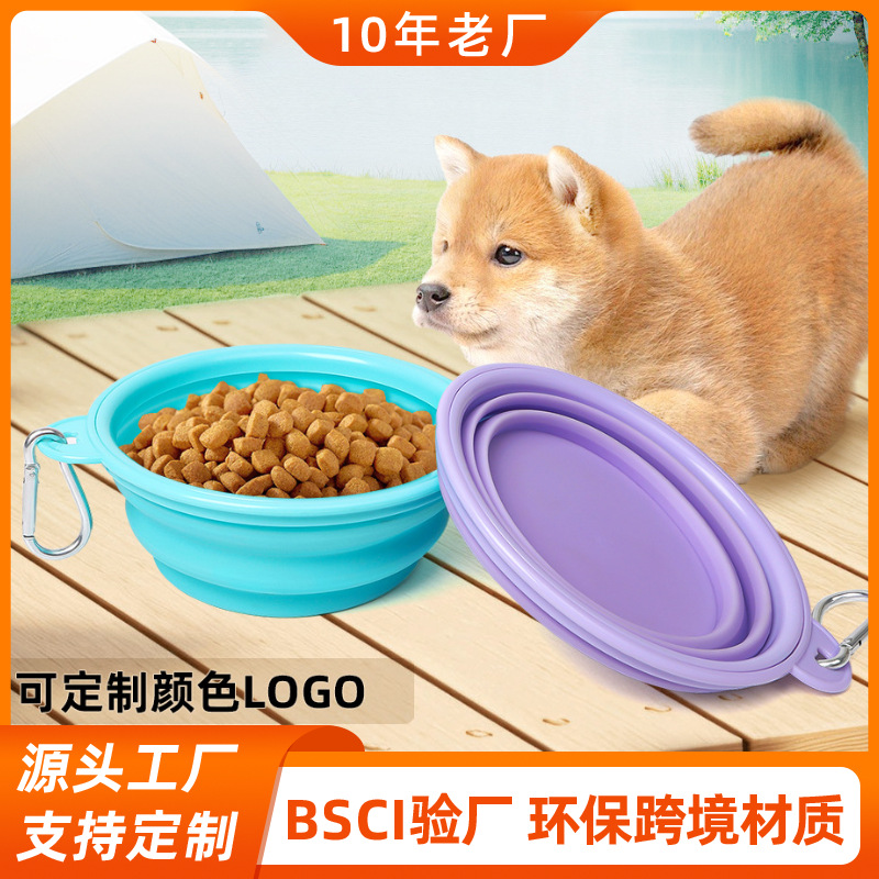 Tacos plegables para mascotas, tacos para perros, tacos para perros retráctiles, tacos para viajes al aire libre, tacos para alimentos para perros domésticos