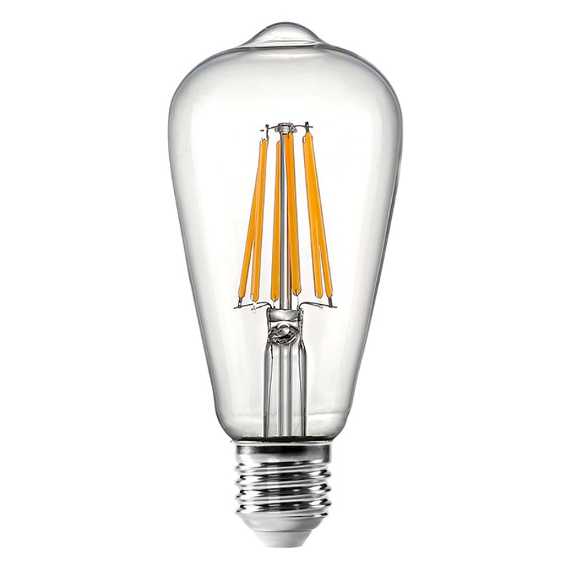 Bombilla Edison led de filamento e27, luz cálida de tungsteno retro e27, fabricante de bombillas led de ahorro de energía, envío gratis
