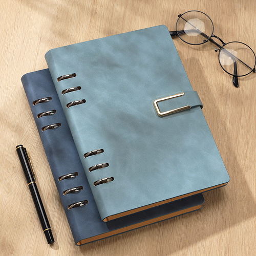 Office A5 notebook business binder notebook memo set conference notebook bulk wholesale with logo printing