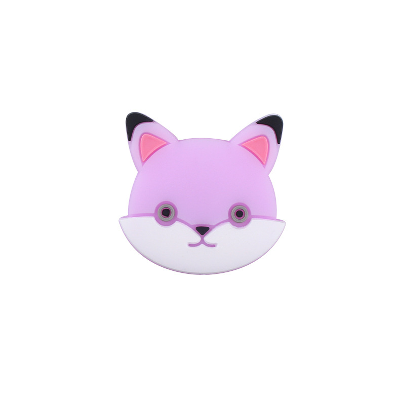 Bebé suministros silicona elefante Panda mordedor cuentas a granel ovejas cuentas DIY bebé molar pezón cadena anti-caída