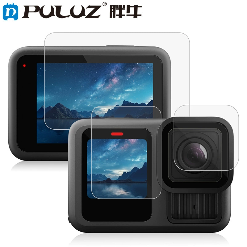 Пулуз Фэт Коу подходит для видеокамеры GoPro Hero13 BLACK спортивная камера Глиpper Ginochemical стеклянная пленка набор