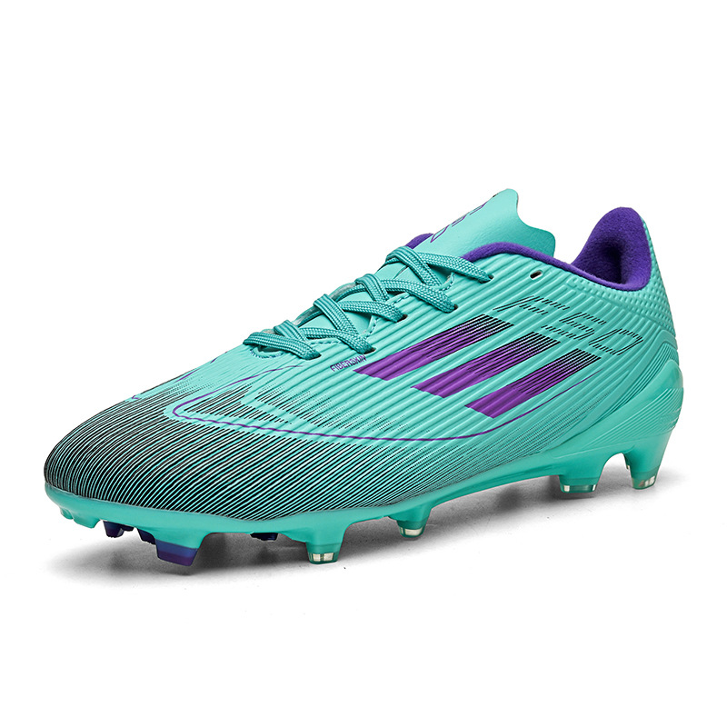 Nuevos zapatos de fútbol transpirables para hombres y mujeres, zapatos de entrenamiento de clavos largos, zapatos de fútbol, zapatos de fútbol de estudiantes, zapatos deportivos transfronterizos