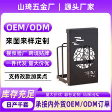 日派收纳置物架 日式置地刀架砧板架一体式刀具收纳架免打孔铁艺