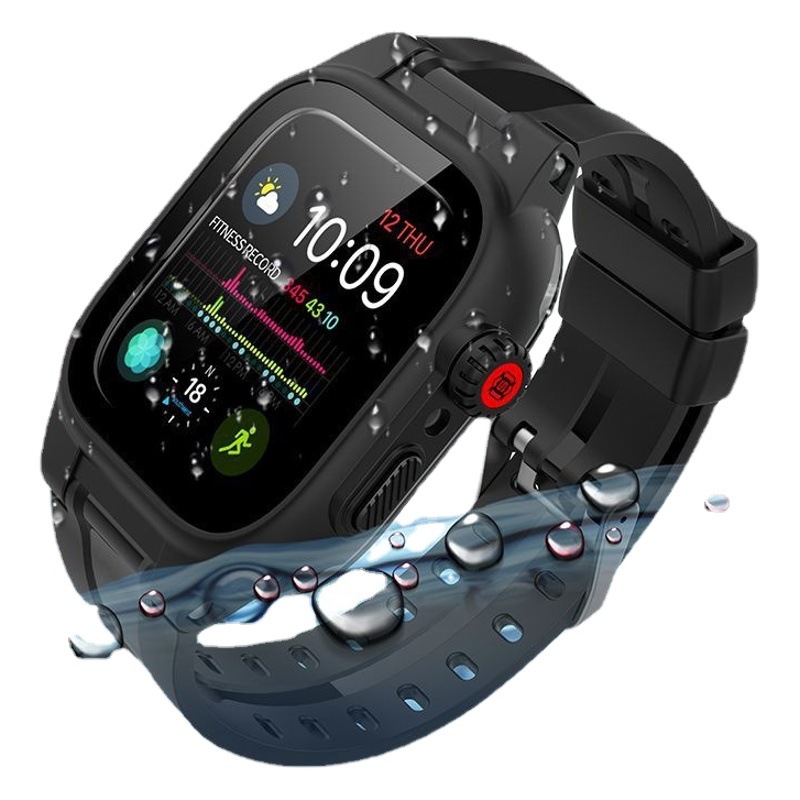 Comercio exterior aplicable a AppleWatchSeries6/5/4/SE correa de protección impermeable universal iWatch44mm