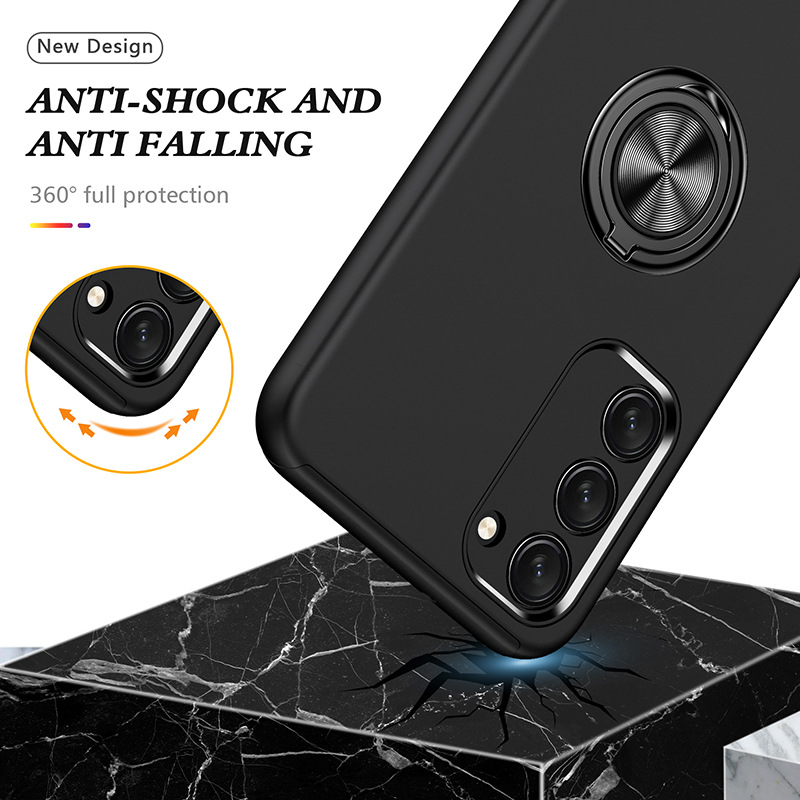 Coque de téléphone antichoc avec support invisible pour samsung s24fe_voghion.com