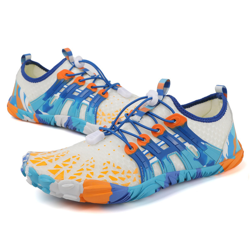Transfronteriza ligera transpirable antideslizante anti-corte rápido secado retroceso zapatos de agua al aire libre rafting zapatos de playa hombre comercio exterior mujer