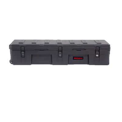 Roof box, brand luggage net board step