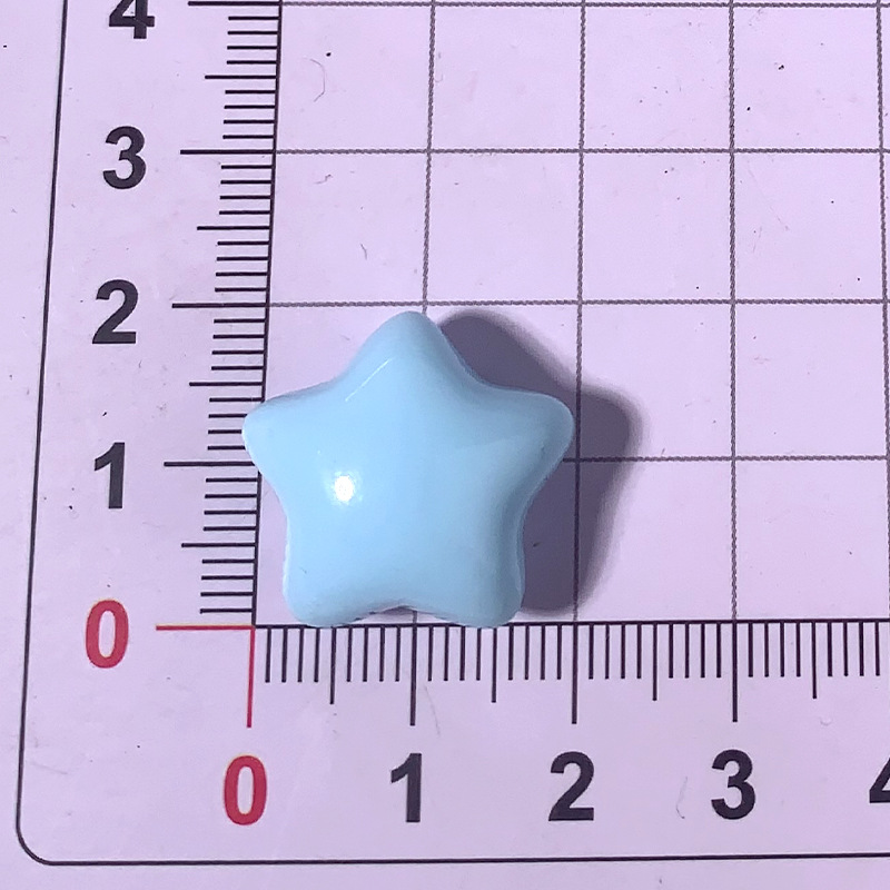 Accesorios de resina de color caramelo penta diy accesorios de cabello abrazaderas de cabello botones de zapatos dulces lindos gordo color penta