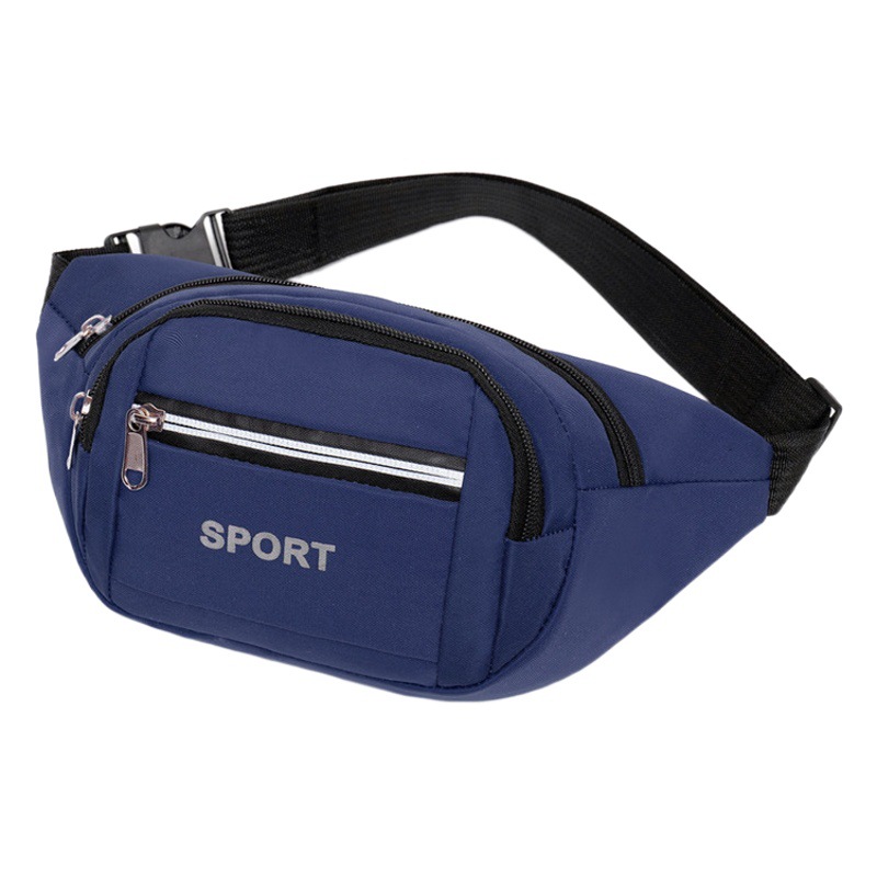 Riñonera para hombre, ideal para trabajos de construcción, negocios, cajero, cartera, viajes al aire libre, bandolera de un solo hombro para hombre y mujer, tendencia transfronteriza.