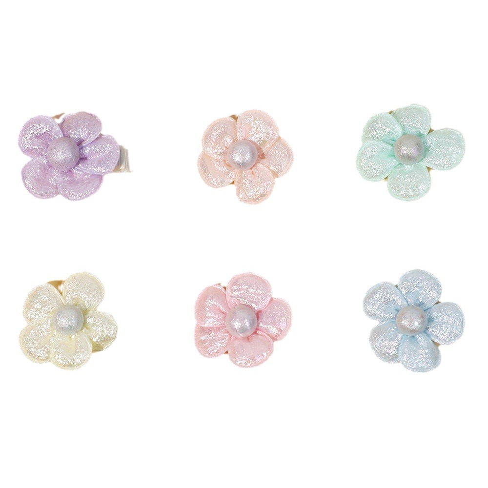 Korean Style Baby Hair Clip Flower Bangs Clip Instagram Style Hot Selling Hair Accessories Baby Hair Clip Side Clip Girl Style Clip_voghion.com