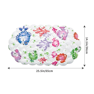 with Children's Ocean Pattern — Avtomobil döşəmə paspasları - pattern-2-3766cm300g