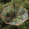 Cartoon cute umbrella for elementary school students, internet celebrity, increased thickness
