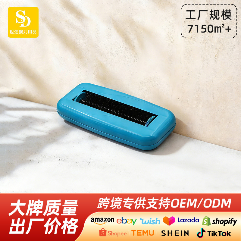 다기능 가정용 과일 껍질 파편 청소 브러시 롤링 침대 청소 소파 바닥 브러시 먼지 제거 옷 머리 제거 브러시