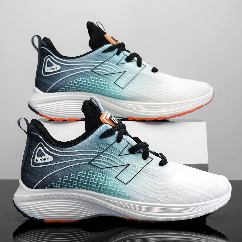 Трансграничная новая пара обувь для мужчин и женщин одинаков тренд дикая повседневная обувь летающая сетка дышащая беговая обувь приливная обувь